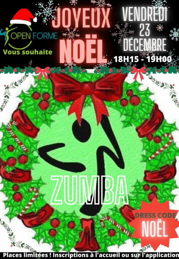 NOËL affiche Zumba
